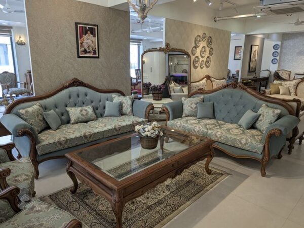 Duck model eghit seater sofa with table